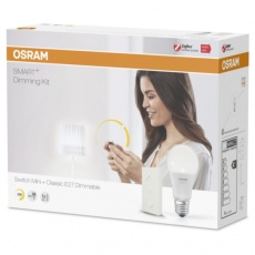 OSRAM Smart+ Startovací sada - žárovka LED DIM + bezdr. přepínač MINI bílá, LIGHTIFY DIM SWITCH KIT MINI OSRAM Smart+ Startovací sada - žárovka LED DIM + bezdr. přepínač MINI bílá, LIGHTIFY DIM SWITCH KIT MINI