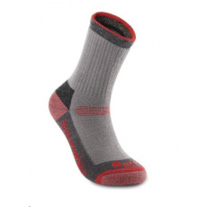 Naturehike sportovní merino ponožky vel. 35-39 - šedo-červené Naturehike sportovní merino ponožky vel. 35-39 - šedo-červené