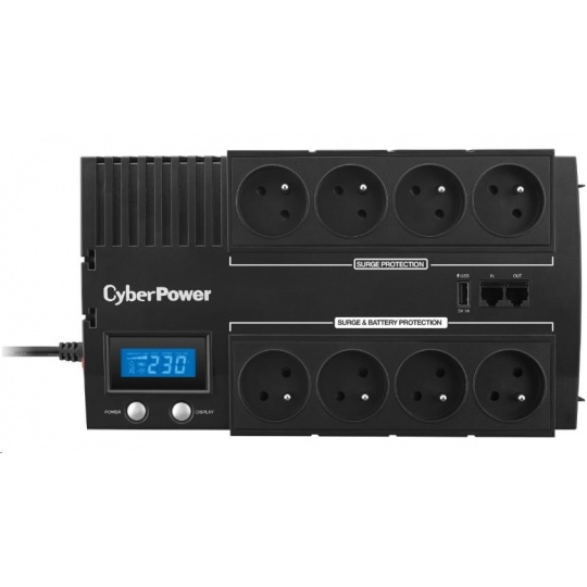 BAZAR - CyberPower BRICs Series II SOHO LCD UPS 1200VA/720W, české zásuvky - Poškozený obal BAZAR - CyberPower BRICs Series II SOHO LCD UPS 1200VA/720W, české zásuvky - Poškozený obal