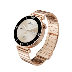 Garett Smartwatch Rose Gold Solid steel