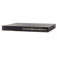 Cisco switch SX350X-24, 20x10GbE, 4x10GbE SFP+/RJ-45 REFRESH Cisco switch SX350X-24, 20x10GbE, 4x10GbE SFP+/RJ-45 REFRESH