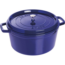 Staub La Cocotte litinový kulatý hrnec, 8.35 l, modrá Staub La Cocotte litinový kulatý hrnec, 8.35 l, modrá