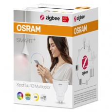 OSRAM SMART+ LED žárovka RGBW Tun.White DIM LIGHTIFY ZigBee 240V 5,5W GU10 36° (krabička 1ks) 20000h OSRAM SMART+ LED žárovka RGBW Tun.White DIM LIGHTIFY ZigBee 240V 5,5W GU10 36° (krabička 1ks) 20000h