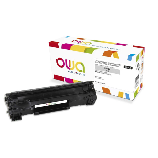 OWA Armor toner pro HP Laserjet Pro M12, M26, 1000 stran, CF279A, černá/black