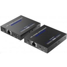 PremiumCord HDMI 2.0 extender Ultra HD 4kx2k@60Hz na 70m přes Cat6/Cat6A/Cat7