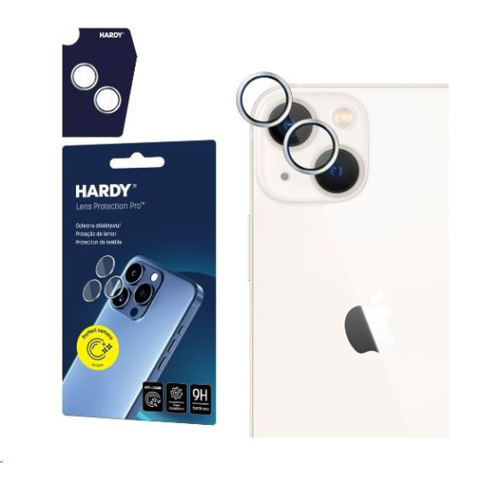 3mk HARDY Lens Protection Pro pro iPhone 15/15 Plus Silver