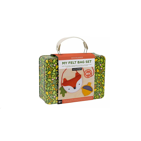 Petit Collage Kreativní kufřík Kabelka liška Petit Collage Kreativní kufřík Kabelka liška