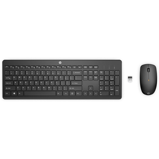 HP Wireless 235 Mouse and Keyboard - Španělská HP Wireless 235 Mouse and Keyboard - Španělská