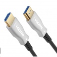 PREMIUMCORD Kabel optický fiber High Speed + Ethernet 4K@60Hz kabel, M/M, zlacené konektory, 7m