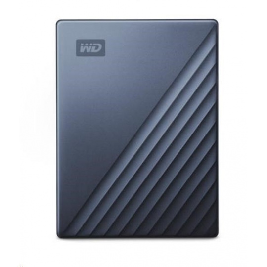 WD My Passport Ultra 4TB, Externí HDD, USB-C 3.0, modrá