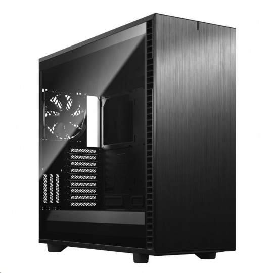 FRACTAL DESIGN skříň Define 7 XL Light Tempered Glass Full Tower, černá, bez zdroje