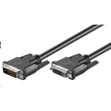 PREMIUMCORD DVI-D prodlužovací kabel,dual-link,DVI(24+1),MF, 5m