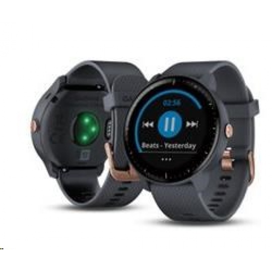 garmin vivoactive 3 music granite blue