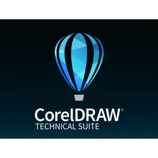 CorelDRAW Technical Suite 365-Day Subs. (2501+) EN/DE/FR/ES/BR/IT/CZ/PL/NL