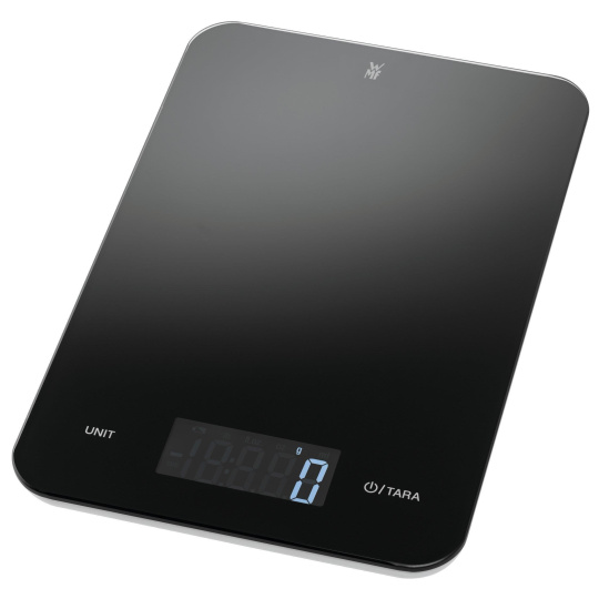 BAZAR - WMF digitální váha černá - Poškozený obal (Komplet)