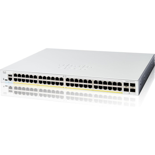 BAZAR - Cisco Catalyst switch C1200-48P-4G (48xGbE,4xSFP,48xPoE+,375W) - REFRESH - rozbaleno BAZAR - Cisco Catalyst switch C1200-48P-4G (48xGbE,4xSFP,48xPoE+,375W) - REFRESH - rozbaleno