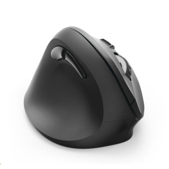 BAZAR-Hama vertikální ergonomická bezdrátová myš EMW-500L, pro leváky, černá - Poškozený obal (komplet )
