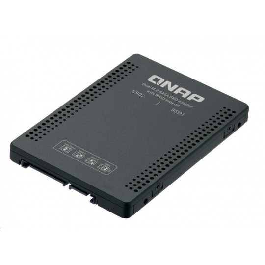 QNAP QDA-A2MAR diskový adaptér 2x M.2 SATA do 2,5" SATA