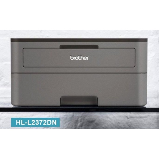 BROTHER tiskárna laserová mono HL-L2372DN - A4, 34ppm, 1200x1200, 64MB, USB 2.0,250listů podavač, LAN, DUPLEX