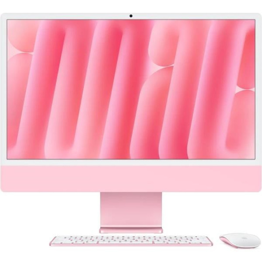 Apple iMac 24'' 4.5K display M4 chip 10-core CPU and 10-core GPU, 24GB, 512GB SSD - Pink