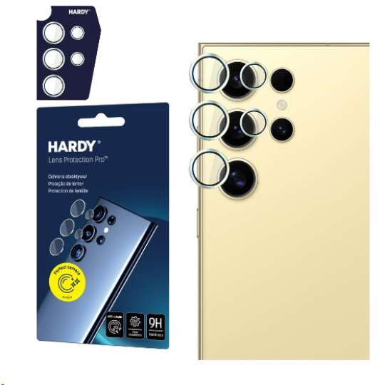 3mk HARDY Lens Protection Pro pro Samsung Galaxy S24 Ultra Yellow