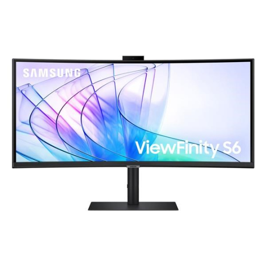 BAZAR - #SAMSUNG MT LED LCD Monitor 34" Samsung ViewFinity S65VC - prohnutý,VA,3440x1440,5ms,100Hz,HDMI,DisplayPort,USB3