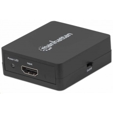 Manhattan HDMI rozdělovač, 1080p 2-Port HDMI Splitter, USB Powered, černá