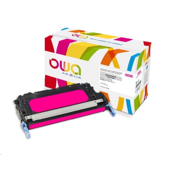 OWA Armor toner pro HP Color Laserjet 3600, 4000 Stran, Q6473A, červená/magenta