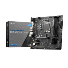 BAZAR - MSI MB Sc LGA1700 PRO B660M-P DDR4, Intel B660, 4xDDR4, 1xDP, 1xHDMI, 1xVGA, mATX - Po opravě (Bez příšlušenství BAZAR - MSI MB Sc LGA1700 PRO B660M-P DDR4, Intel B660, 4xDDR4, 1xDP, 1xHDMI, 1xVGA, mATX - Po opravě (Bez příšlušenství