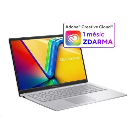 ASUS NTB Vivobook (X1504ZA-BQ147W), i5-1235U, 15.6" 1920 x 1080, 16GB, 512GB SSD,Iris Xe, W11 Home, Silver