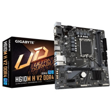 GIGABYTE MB Sc LGA1700 H610M H V2 DDR4, Intel H610, 2xDDR4, 1xHDMI, 1xVGA, mATX GIGABYTE MB Sc LGA1700 H610M H V2 DDR4, Intel H610, 2xDDR4, 1xHDMI, 1xVGA, mATX