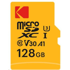 Kodak paměťová micro SD karta 128GB UHS-II U3 V60 Pro +adapt Kodak paměťová micro SD karta 128GB UHS-II U3 V60 Pro +adapt