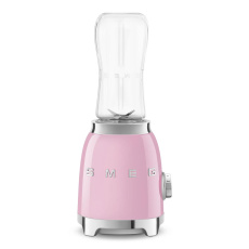 Smeg PBF01PKEU mini mixér, 300 W, 2 programy, 22000 RPM, nerezové dvojité ostří, růžový Smeg PBF01PKEU mini mixér, 300 W, 2 programy, 22000 RPM, nerezové dvojité ostří, růžový