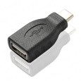 PremiumCord Adaptér USB na USB-C, černá