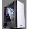 ZALMAN skříň R2 White,  ATX bez zdroje, RGB