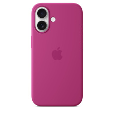 APPLE iPhone 16 Silicone Case with MagSafe - Fuchsia