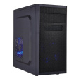 BAZAR - EUROCASE skříň MC X203 EVO black, micro tower, 2x USB 2.0, 1x USB 3.0, "POŠKOZENÝ OBAL"