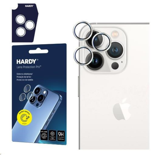 3mk HARDY Lens Protection Pro pro iPhone 15 Pro White