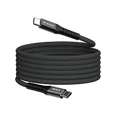 VERBATIM Kabel USB-C Sync & Charge, 100W, Magnetický, 120cm, černá