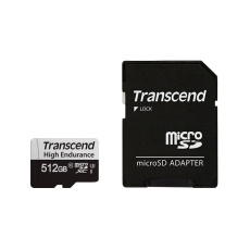 TRANSCEND MicroSDXC karta 512GB 350V, High Endurance