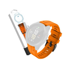 RhinoTech řemínek pro Garmin QuickFit sportovní silikonový 26mm oranžový RhinoTech řemínek pro Garmin QuickFit sportovní silikonový 26mm oranžový