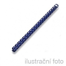 Kroužkové plastové hřbety GBC, 9/16", 14mm, modré Kroužkové plastové hřbety GBC, 9/16", 14mm, modré