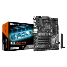 GIGABYTE MB Sc AM4 B550 EAGLE WIFI6, AMD B550, 4xDDR4, 1xHDMI, WiFi