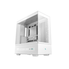 DEEPCOOL Case CH690 DIGITAL WH, ATX, Průhledná bočnice, bílá