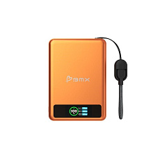 BMX SolidSafe™ 10K Solid-State Magnetic Power Bank, Orange BMX SolidSafe™ 10K Solid-State Magnetic Power Bank, Orange