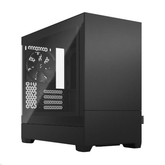 FRACTAL DESIGN skříň Pop Mini Silent Black TG Clear Tint, 2x USB 3.0, bez zdroje, mATX