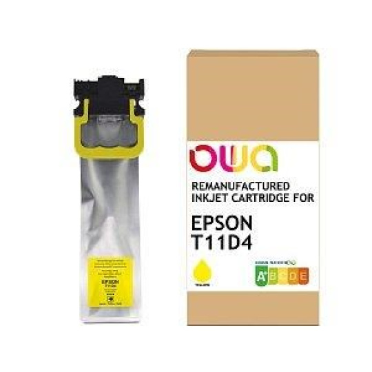 OWA Armor ink-jet pro Epson WF C5390/5890 yellow, 77ml, komp.s C13T11D440 OWA Armor ink-jet pro Epson WF C5390/5890 yellow, 77ml, komp.s C13T11D440
