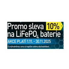AVACOM A2D2 Baterie pro LiFePO4 12,8V 100Ah F15 Case pro autobaterii (Gotion cells)