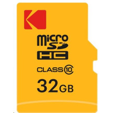 Kodak paměťová micro SD karta 32GB Class10 w/adapter Extra Kodak paměťová micro SD karta 32GB Class10 w/adapter Extra