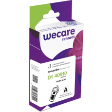 WECARE ARMOR páska pro DYMO S0720670, černá/průhledná, 9mm x 7m